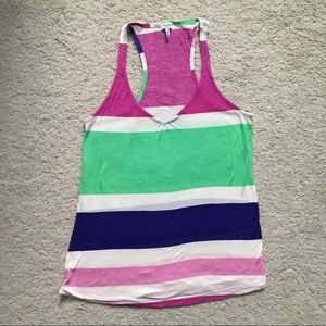 Splendid Striped V Neck Tank